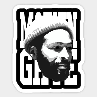 Marvin Gaye Sticker